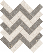 Decors GEMSTONE - MIX PEARL OBSIDIAN Herringbone