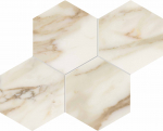 Decoraciones Marble Inspiration - Anima Futura Golden White Hexagons