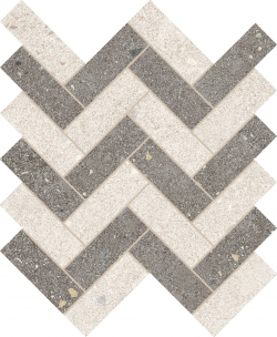 Decors GEMSTONE - MIX PEARL OBSIDIAN Herringbone