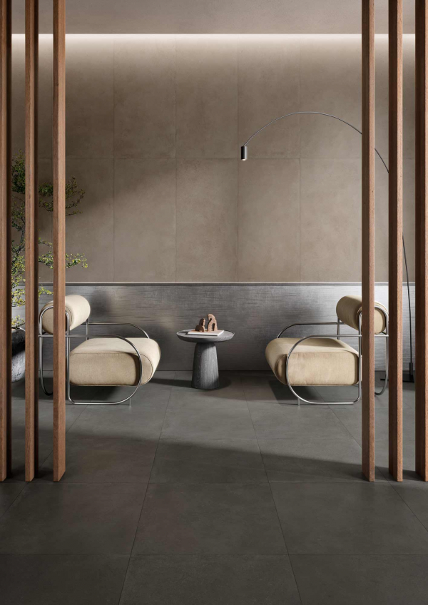 Ceramiche Caesar Fiorano Modenese manufacturing facility sustainability ISO 1400